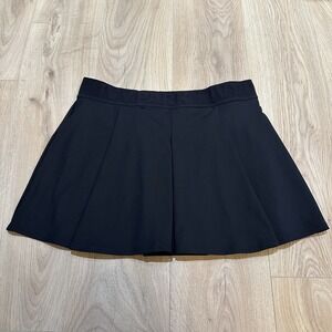 Ivy Park‎ Tennis Skirt Womens Size XL  Black Short Lined Golf Pickleball Gym